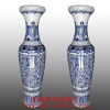 青花瓷大花瓶喬遷禮品、酒店裝飾品陶瓷大花瓶