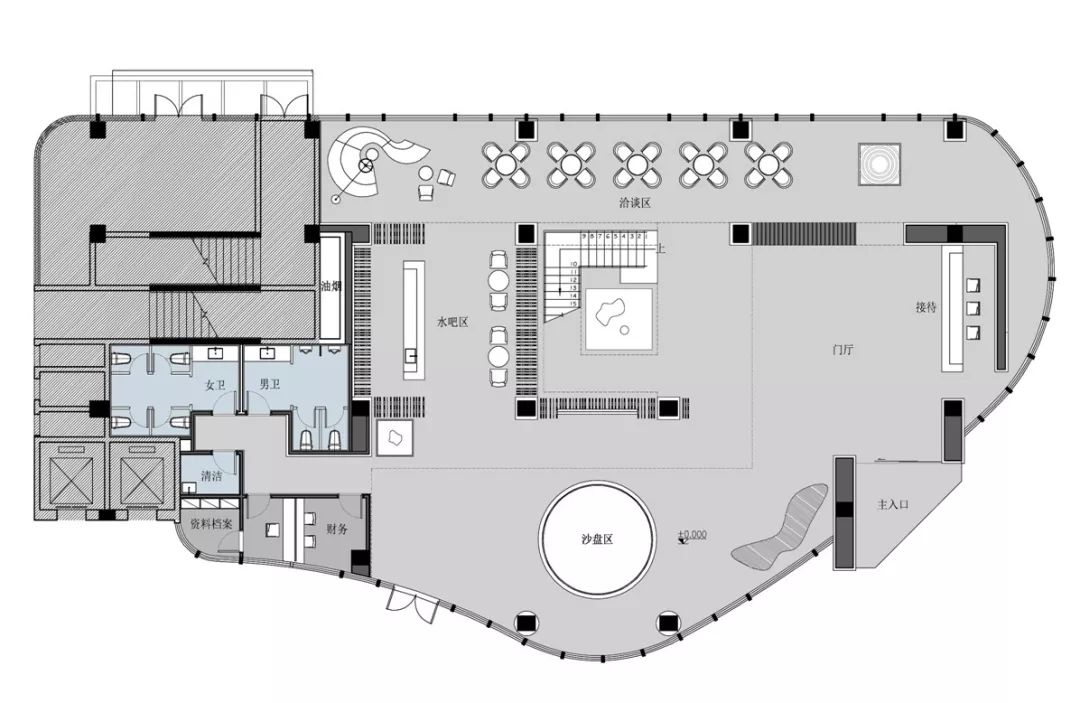 新作|EHD易和：重構(gòu)錢(qián)塘潮水意象 邂逅似水靈動(dòng)空間