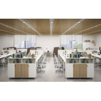 辦公家具配套定制，更能體現(xiàn)空間布局的風(fēng)格統(tǒng)一性