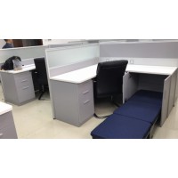 易美辦公家具定制，一體工作位與午休床，工作睡覺(jué)兩不誤