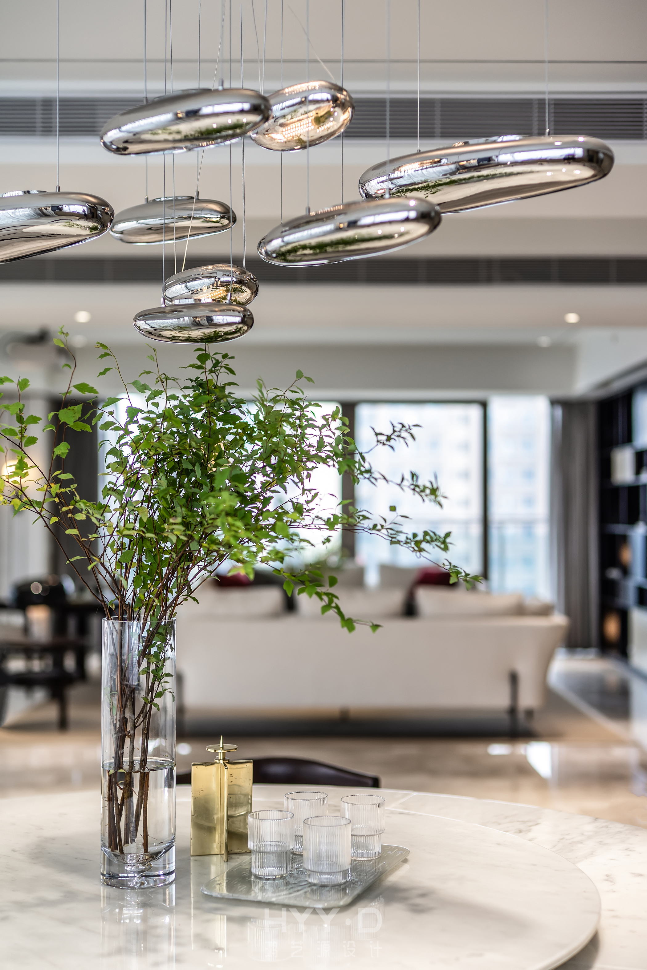 鴻藝源設(shè)計-深圳壹方中心大平層