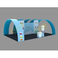 出國展覽展會布展展架，輕便重復(fù)使用背景架，折疊式背景板