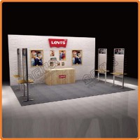 出國展覽展會布展展架，輕便重復(fù)使用背景架，折疊式背景板